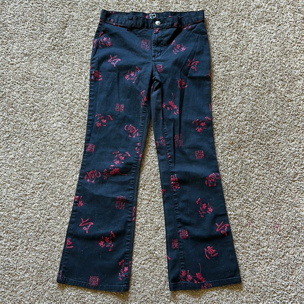 y2k sparkle jeans